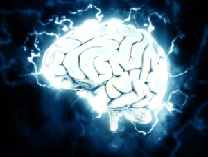 Brain emitting energy